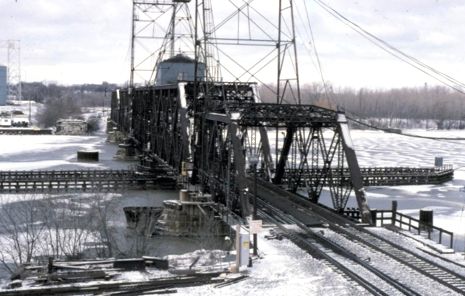 Maumee River Swing Bridge